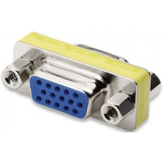 Accoppiatore VGA 15 pin gender changer Accoppiatore VGA 15 pin gender changer